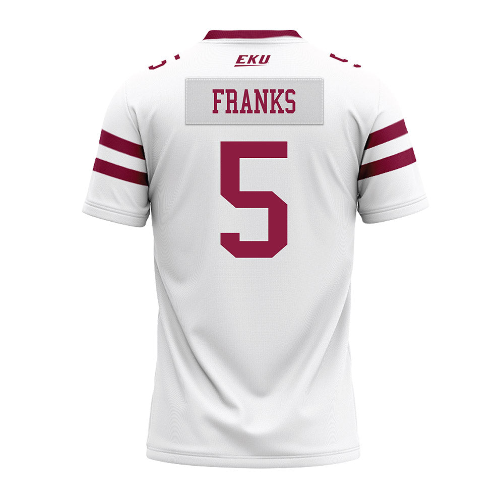 EKU - NCAA Football : Khatavian Franks - Premium Football Jersey-1