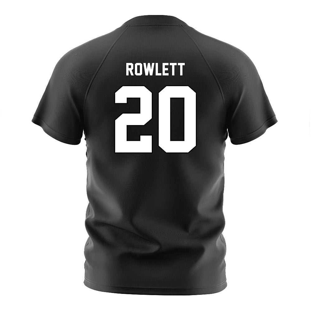EKU - NCAA Women's Soccer : Kaitlyn Rowlett - Black Soccer Jersey-1