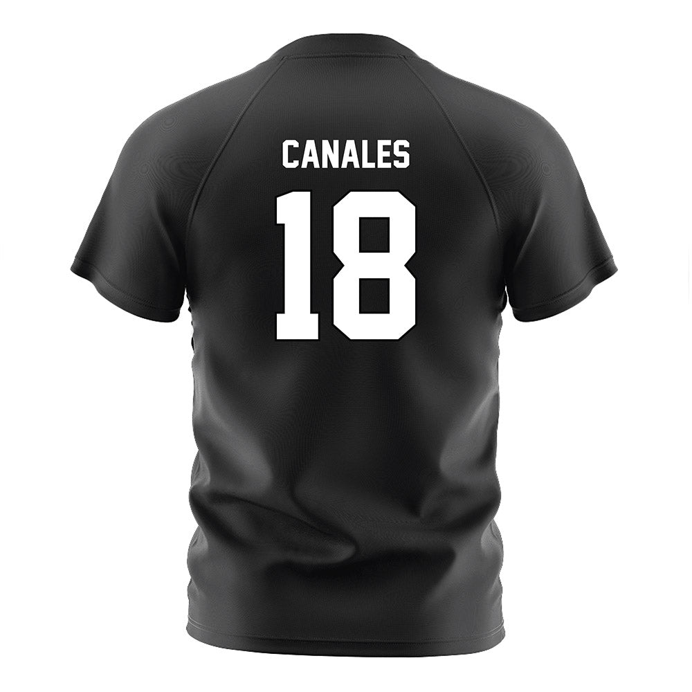 EKU - NCAA Women's Soccer : Miae Canales - Black Soccer Jersey-1