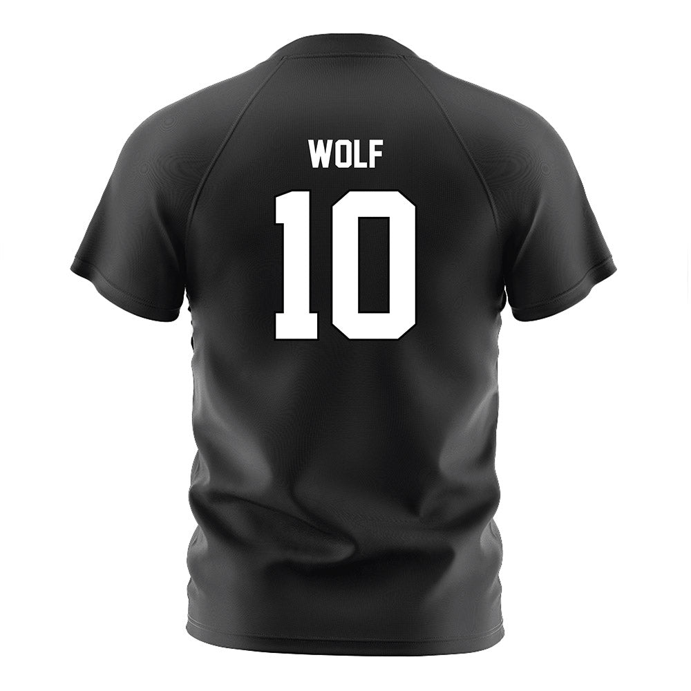 EKU - NCAA Women's Soccer : Emma Wolf - Black Soccer Jersey-1