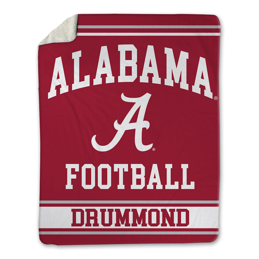 Alabama - Football Alumni : Jeremy Drummond - Blanket-0
