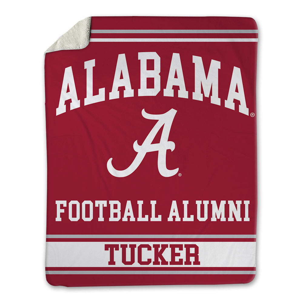 Alabama - Football Alumni : Mike Tucker - Blanket-0