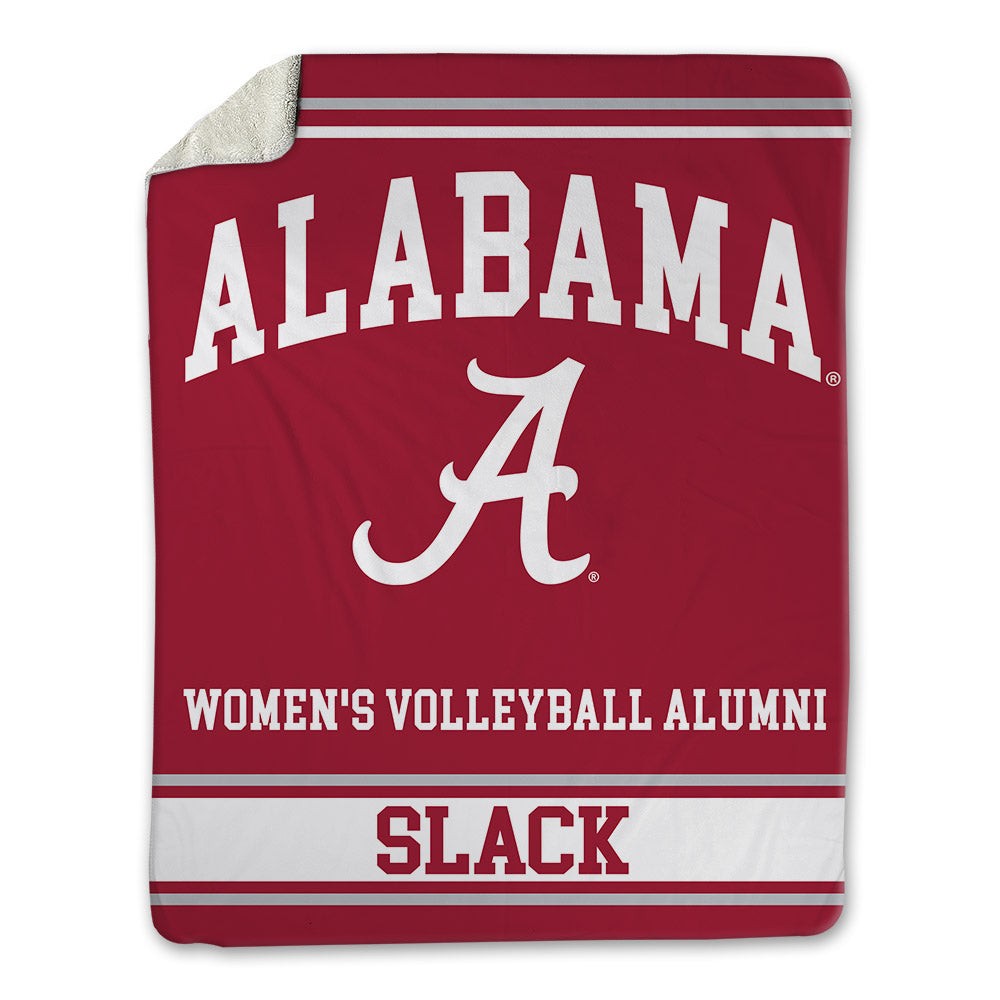 Alabama - Women's Volleyball Alumni : Brigitte Slack - Blanket-0