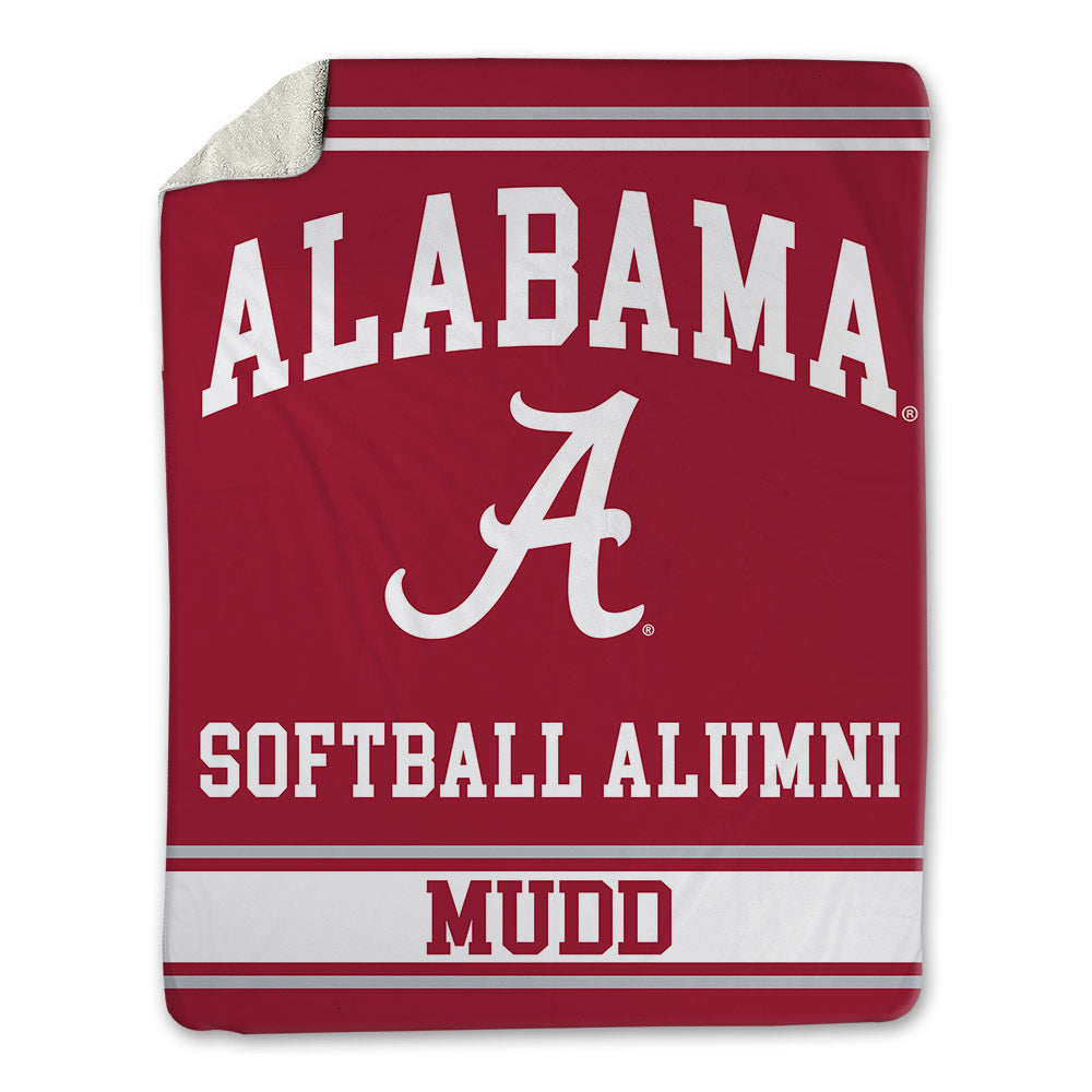 Alabama - Softball Alumni : Jackey Mudd - Blanket-0