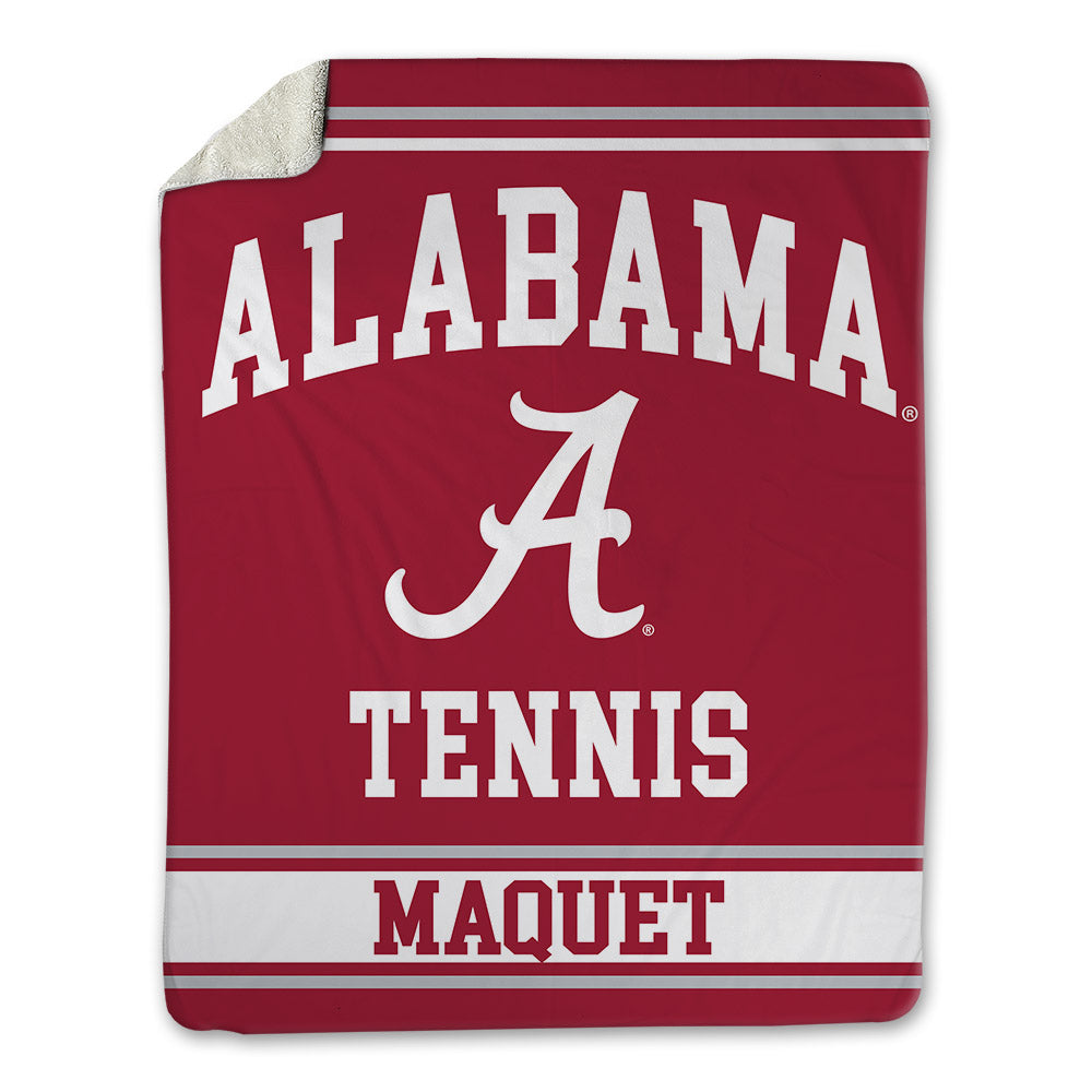 Alabama - NCAA Women's Tennis : Margaux Maquet - Blanket-0