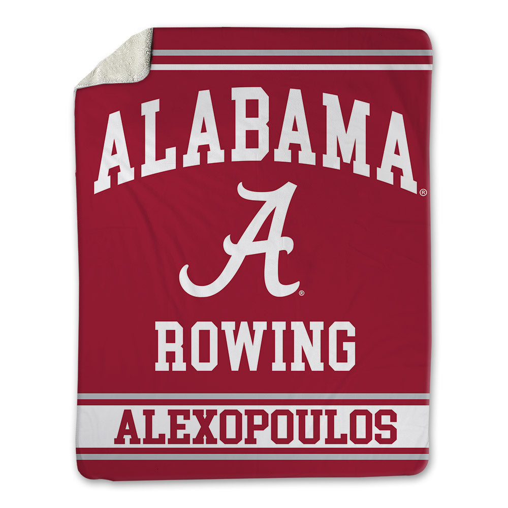 Alabama - NCAA Women's Rowing : Eleanor Alexopoulos - Blanket-0