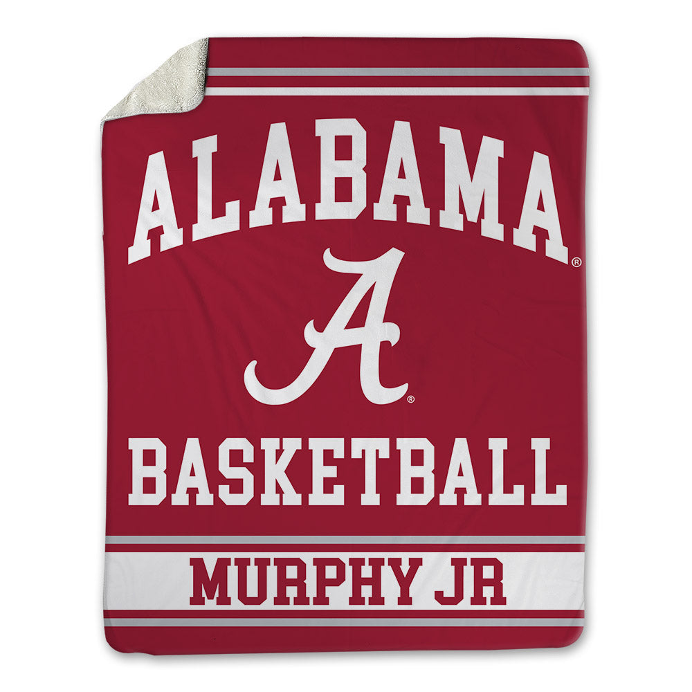 Alabama - NCAA Men's Basketball : Preston Murphy Jr - Blanket-0