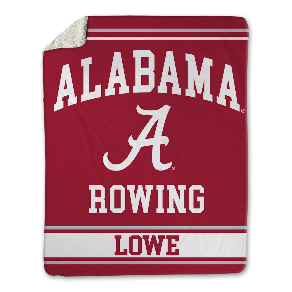 Alabama - NCAA Women's Rowing : Lauren Lowe - Blanket-0