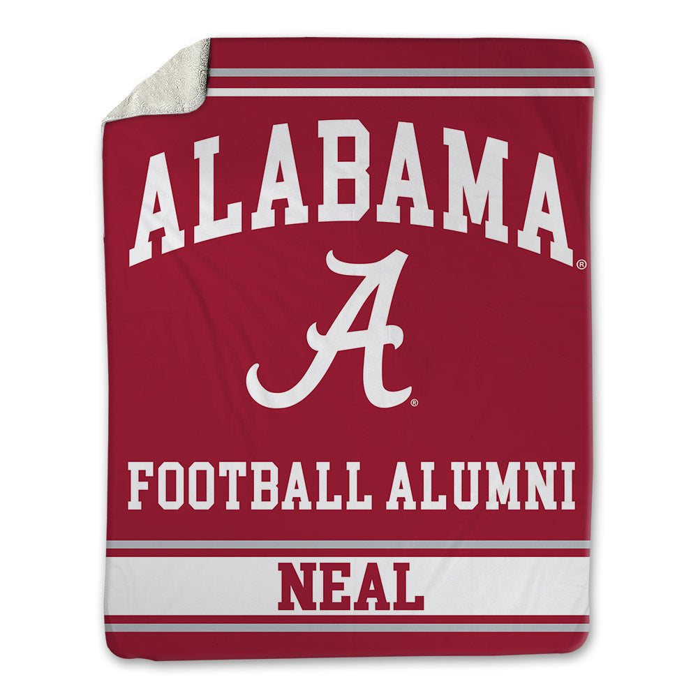 Alabama - Football Alumni : Rick Neal - Blanket-0