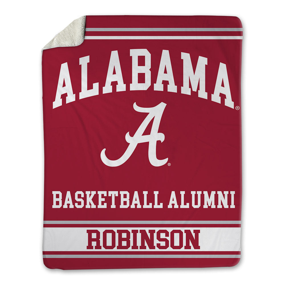 Alabama - Men's Basketball Alumni : James Hollywood Robinson - Blanket-0