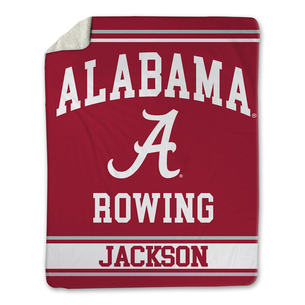 Alabama - NCAA Women's Rowing : Elsie Jackson - Blanket-0