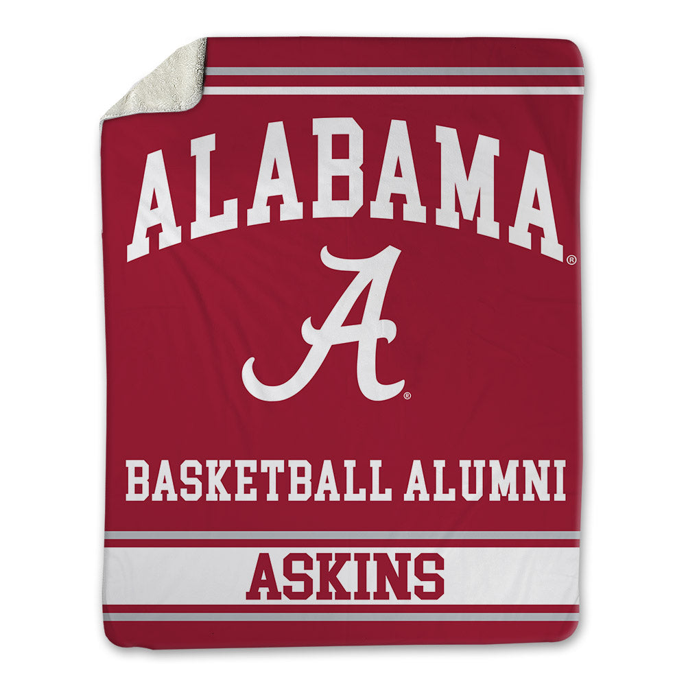 Alabama - Men's Basketball Alumni : Keith Askins - Blanket-0