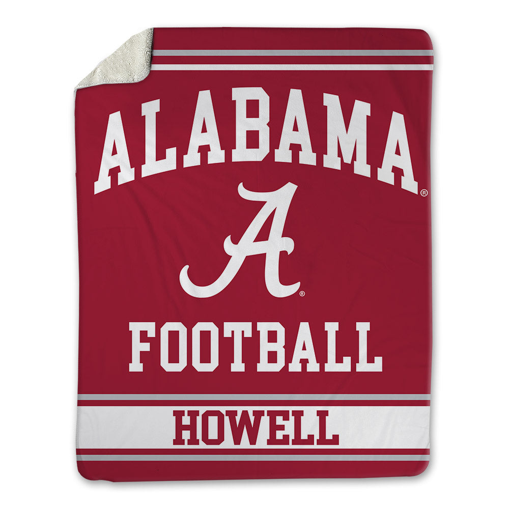 Alabama - NCAA Football : Jackson Howell - Blanket-0