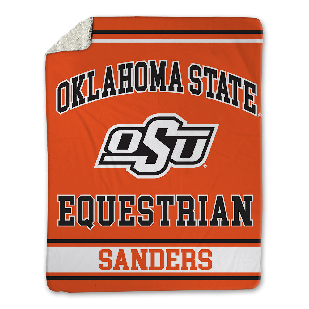 Oklahoma State - NCAA Equestrian : Madison Sanders - Blanket-0