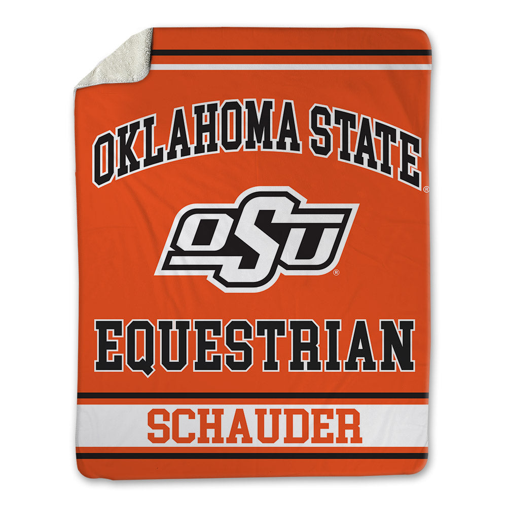 Oklahoma State - NCAA Equestrian : Avery Schauder - Blanket-0