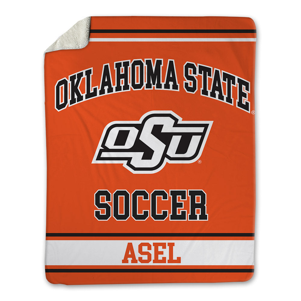 Oklahoma State - NCAA Women's Soccer : Madison Asel - Blanket-0