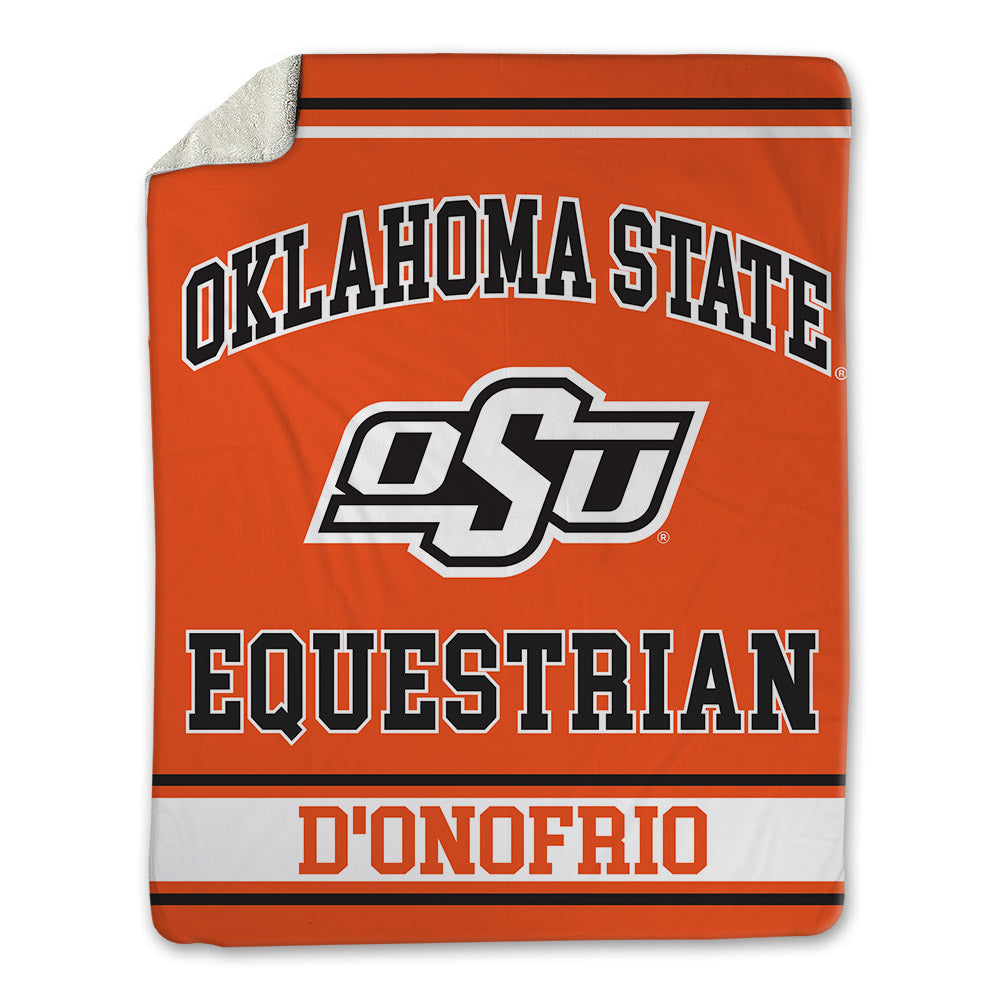 Oklahoma State - NCAA Equestrian : Bella D'Onofrio - Blanket-0