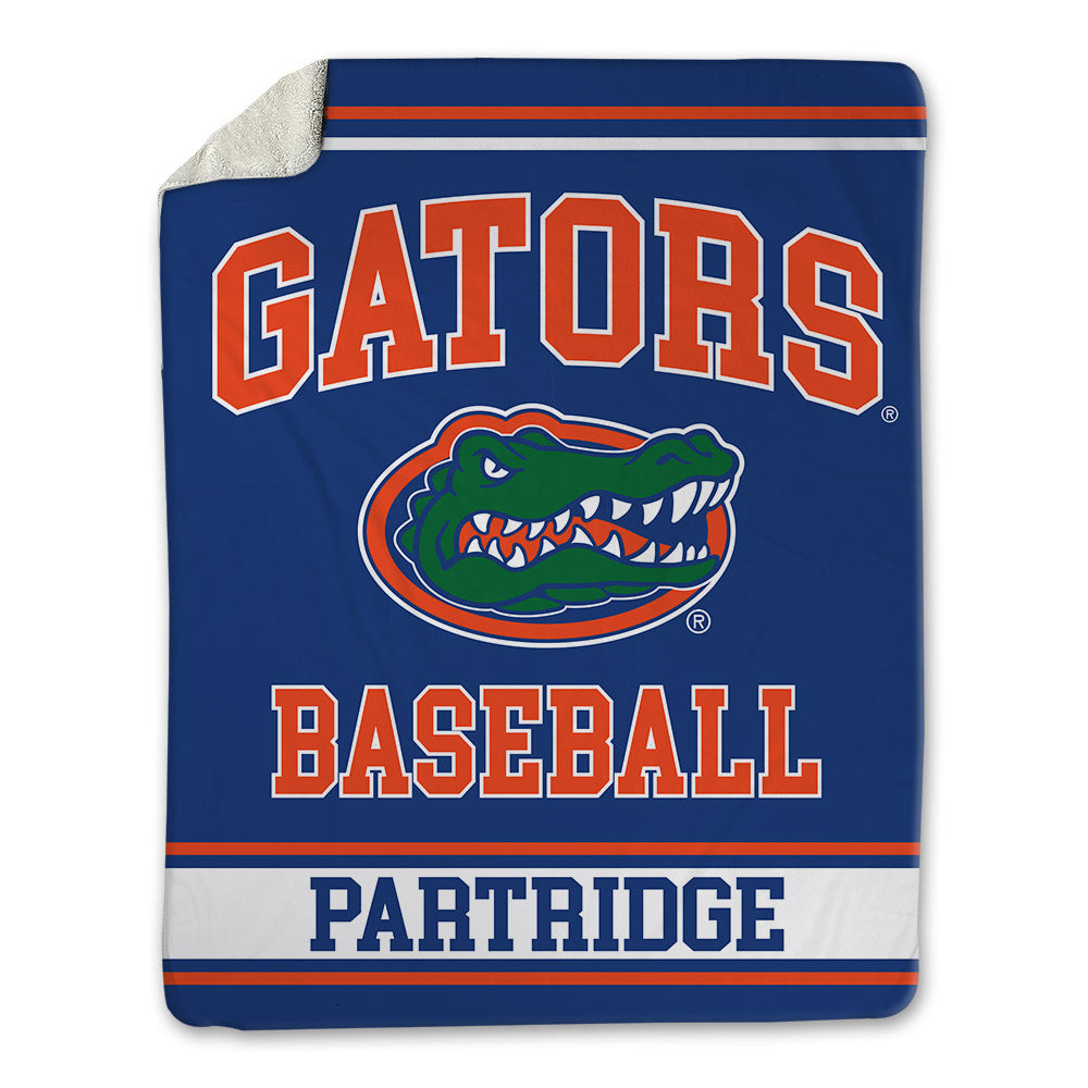 Florida - NCAA Baseball : Nic Partridge - Blanket-0