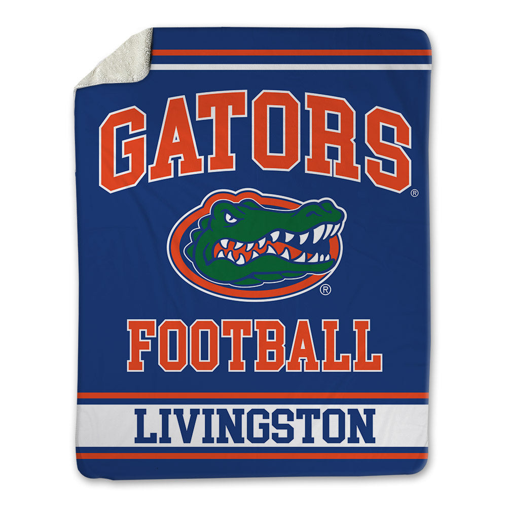 Florida - NCAA Football : Tony Livingston - Blanket-0