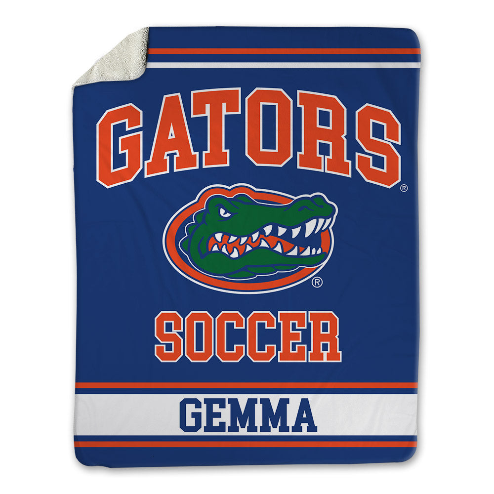 Florida - NCAA Women's Soccer : Abigail Gemma - Blanket-0