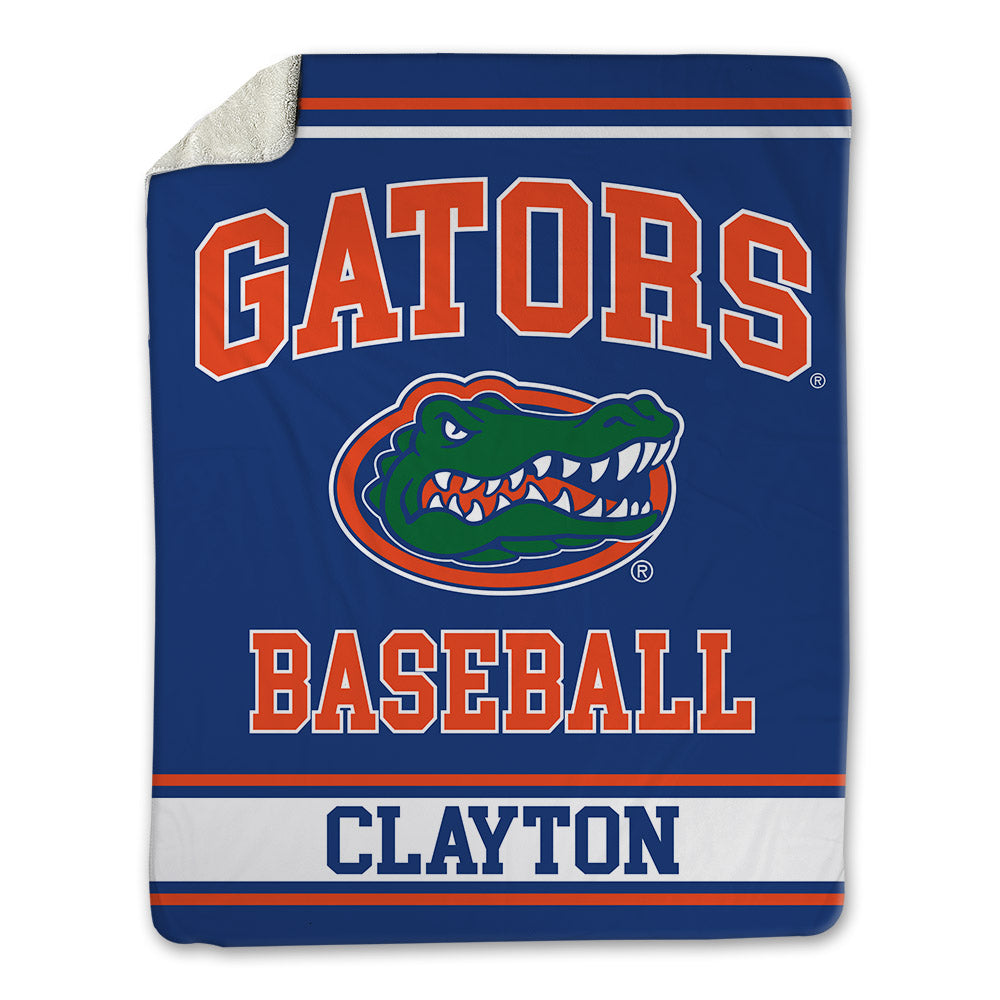 Florida - NCAA Baseball : Brock Clayton - Blanket-0