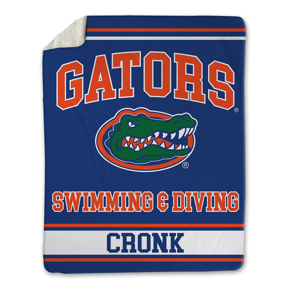 Florida - NCAA Women's Swimming & Diving : Micayla Cronk - Blanket-0