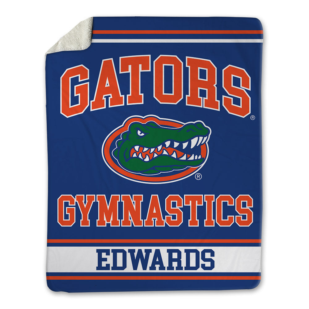 Florida - NCAA Women's Gymnastics : Brianna Edwards - Blanket-0
