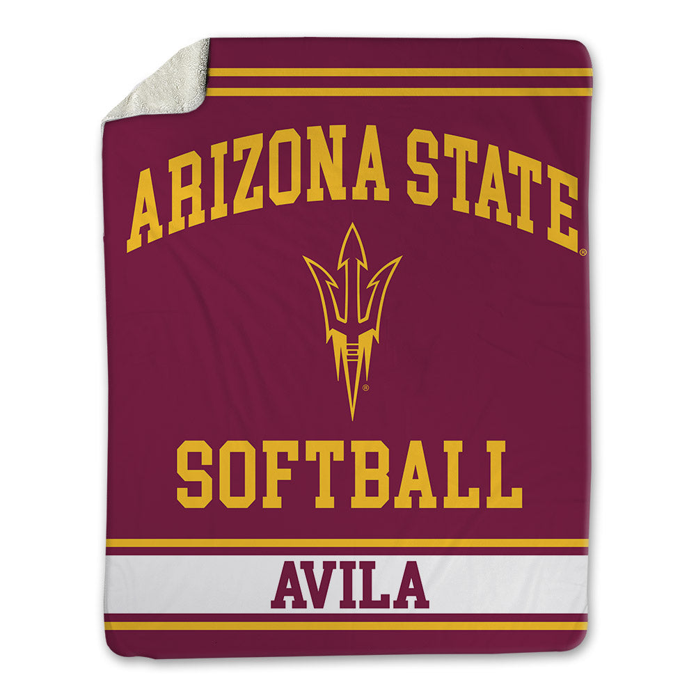 Arizona State - NCAA Softball : Yazzy Avila - Blanket-0
