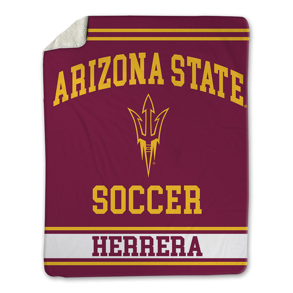 Arizona State - NCAA Women's Soccer : Olivia Herrera - Blanket-0