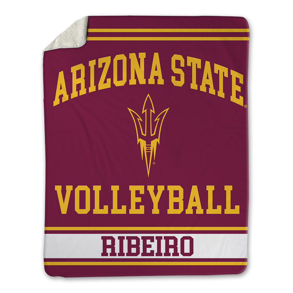 Arizona State - NCAA Women's Volleyball : Maila Ribeiro - Blanket-0
