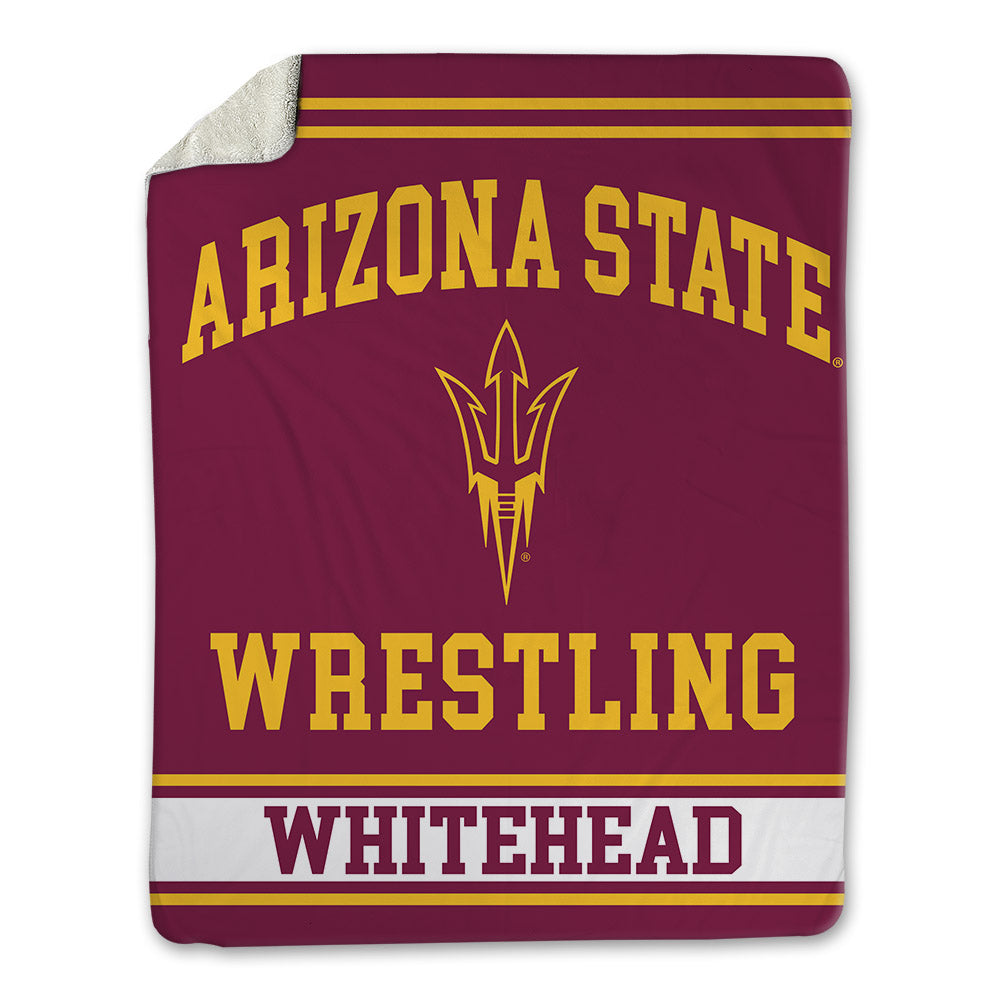 Arizona State - NCAA Wrestling : Melvin Whitehead - Blanket-0