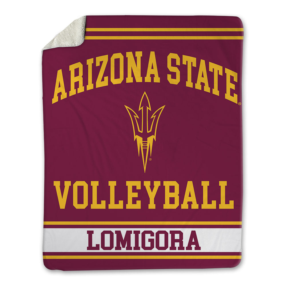 Arizona State - NCAA Women's Volleyball : Ella Lomigora - Blanket-0