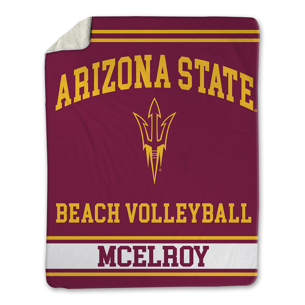 Arizona State - NCAA Beach Volleyball : Olivia McElroy - Blanket-0