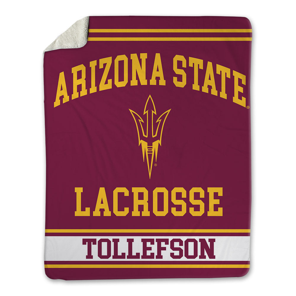 Arizona State - NCAA Women's Lacrosse : Chase Tollefson - Blanket-0