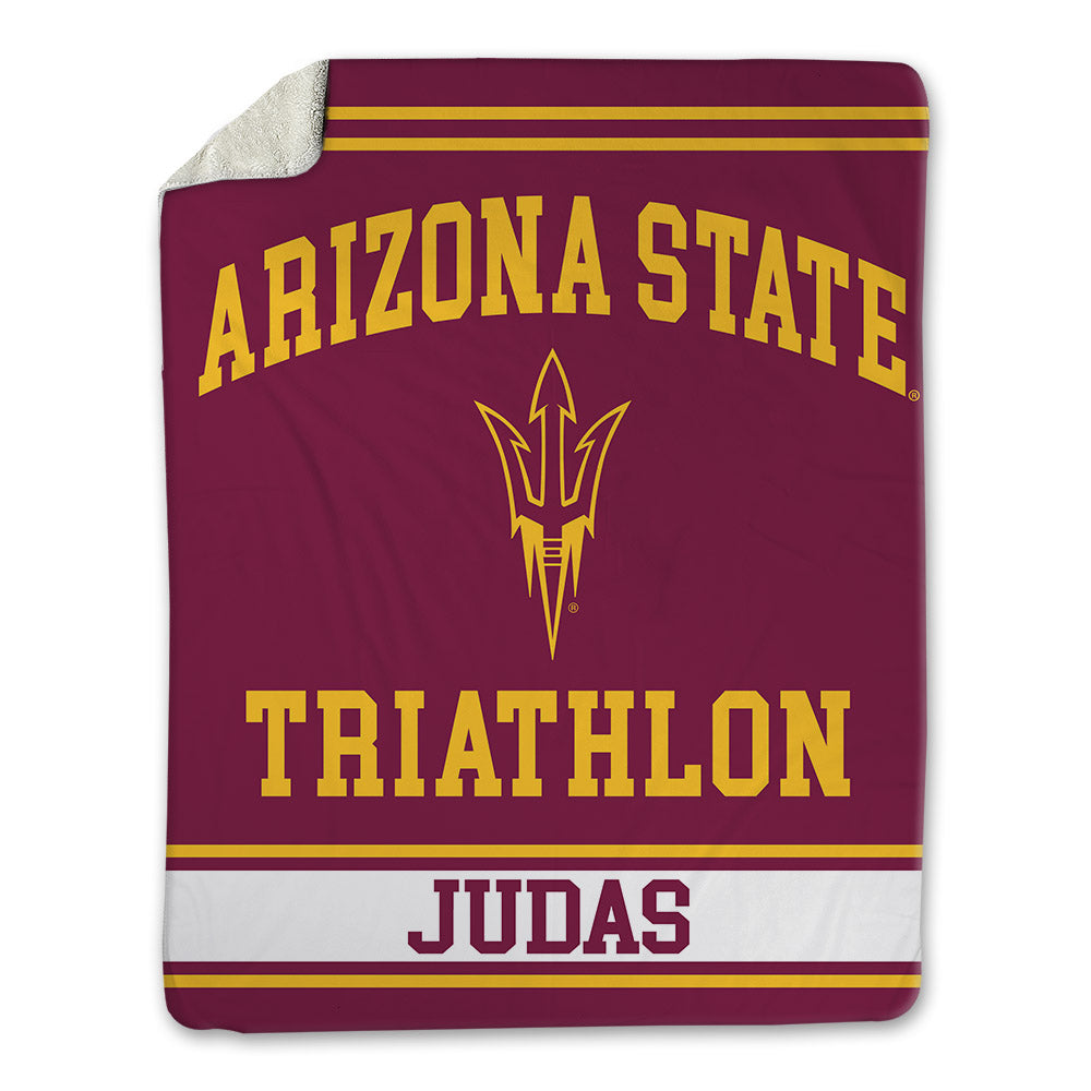 Arizona State - NCAA Triathlon : Madison Judas - Blanket-0