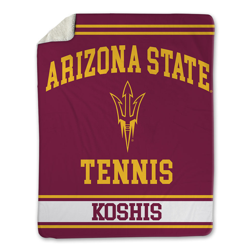 Arizona State - NCAA Men's Tennis : Constantinos Koshis - Blanket-0