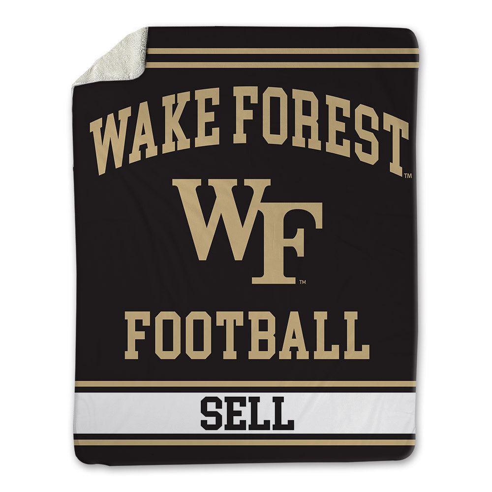 Wake Forest - NCAA Football : George Sell - Blanket-0