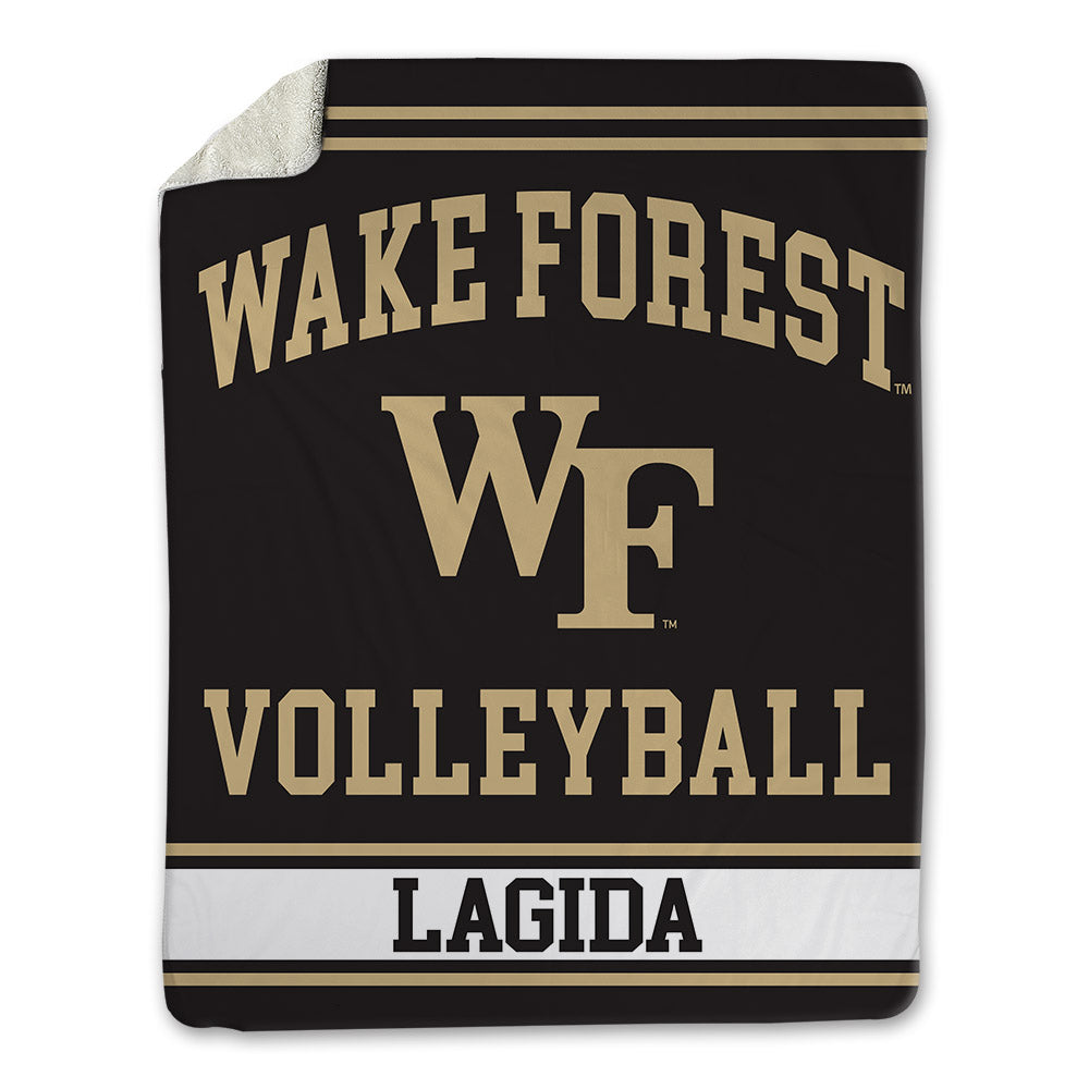 Wake Forest - NCAA Women's Volleyball : Patrycja Lagida - Blanket-0