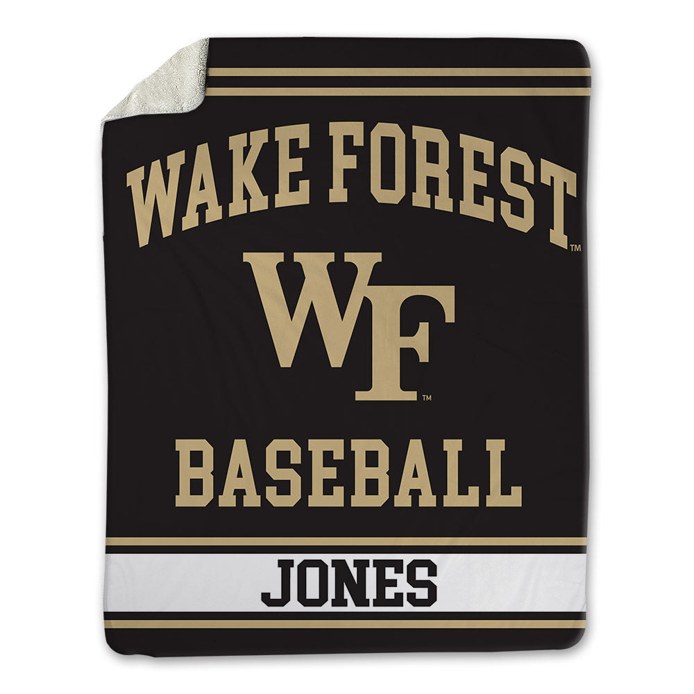 Wake Forest - NCAA Baseball : Charlie Jones - Blanket-0
