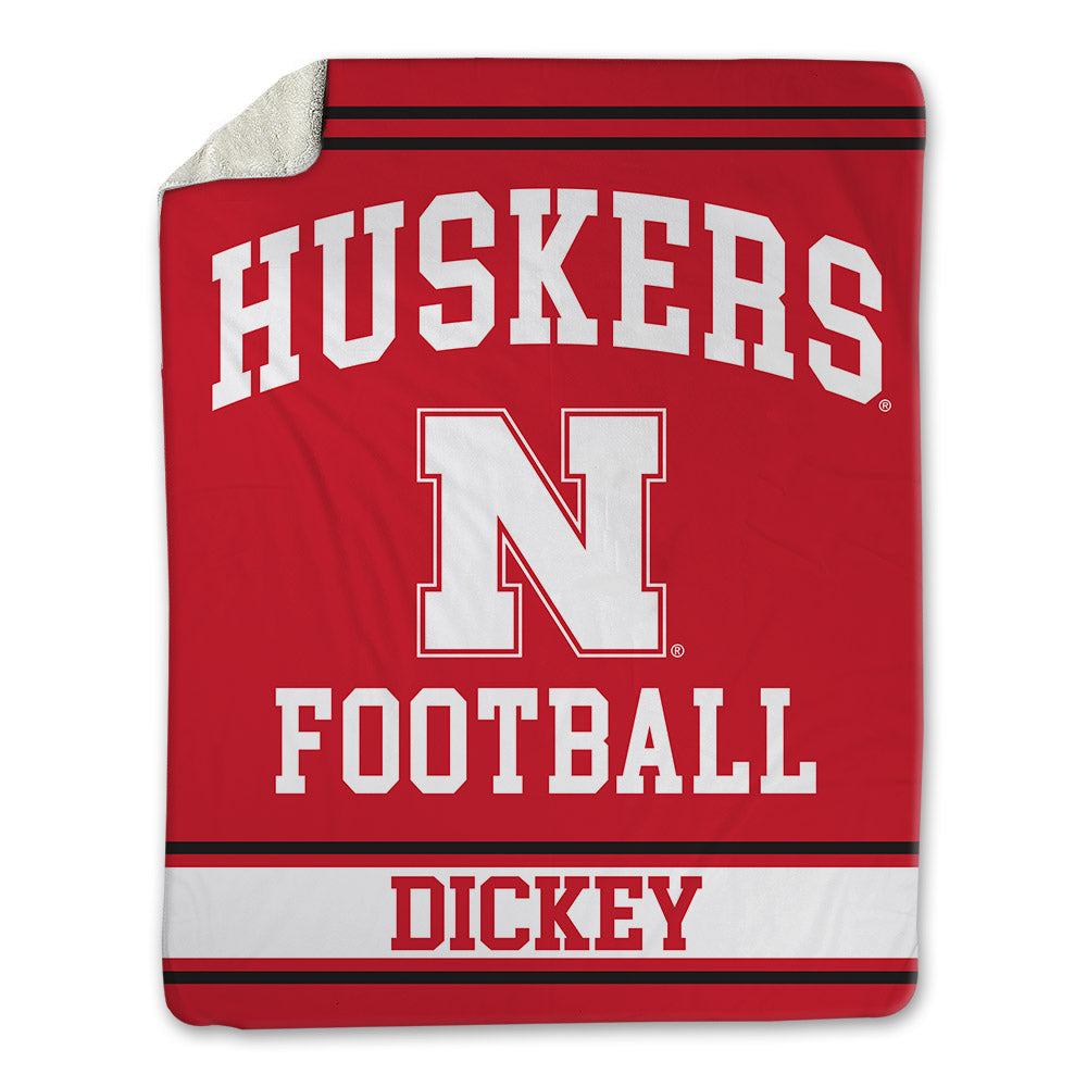 Nebraska - NCAA Football : Izaac Dickey - Blanket-0
