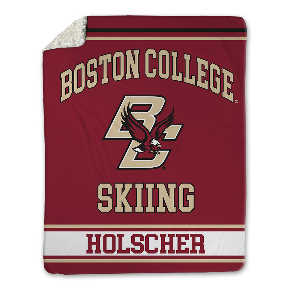 Boston College - NCAA Skiing : Pedro Holscher - Blanket-0