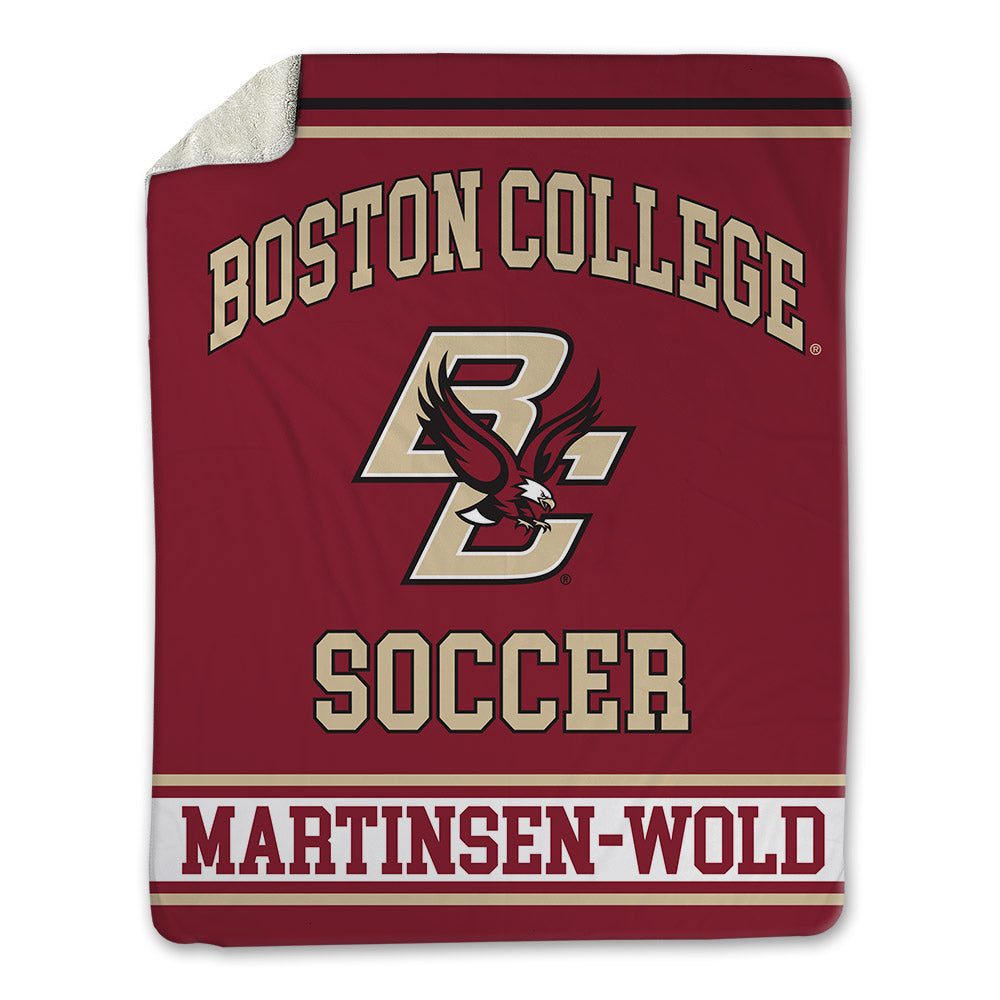 Boston College - NCAA Men's Soccer : Sander Martinsen-Wold - Blanket-0