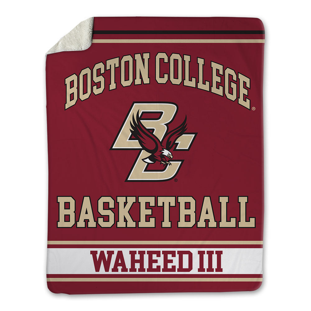 Boston College - NCAA Men's Basketball : Akbar Waheed III - Blanket-0