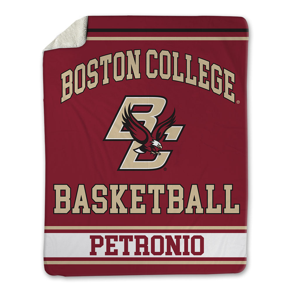 Boston College - NCAA Men's Basketball : Nick Petronio - Blanket-0