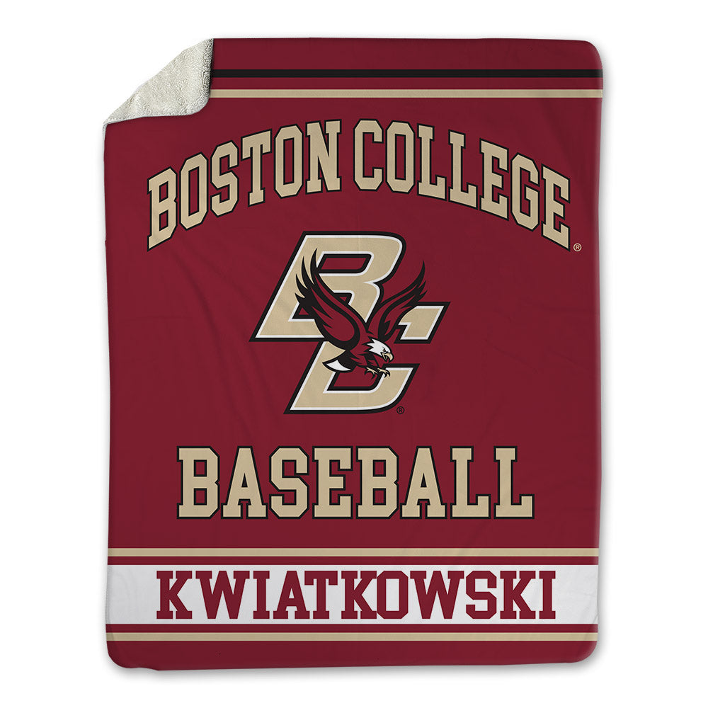Boston College - NCAA Baseball : John Kwiatkowski - Blanket-0
