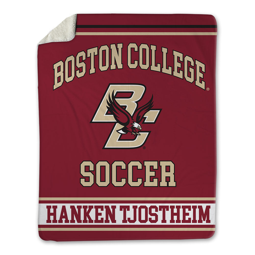 Boston College - NCAA Men's Soccer : Johannes Hanken Tjostheim - Blanket-0