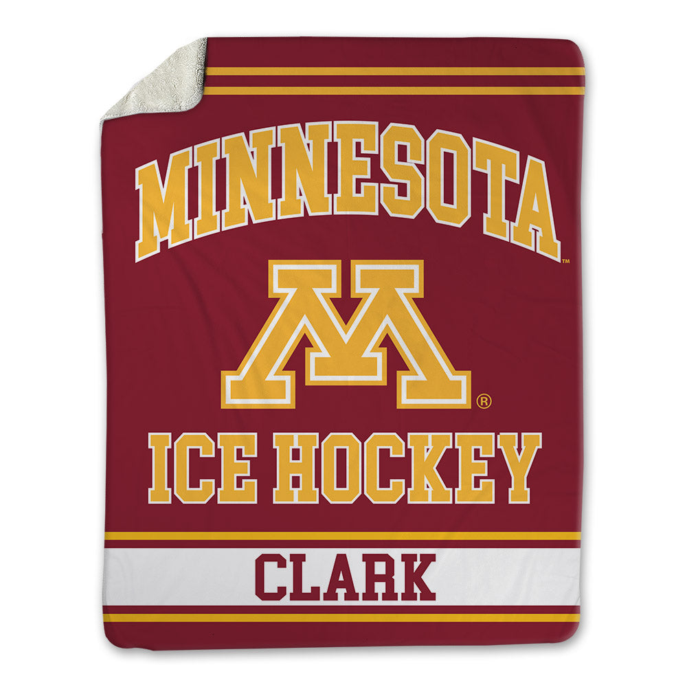 Minnesota - NCAA Women's Ice Hockey : Hannah Clark - Blanket-0