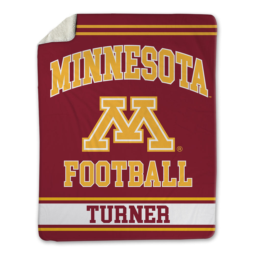 Minnesota - NCAA Football : A.J. Turner - Blanket-0