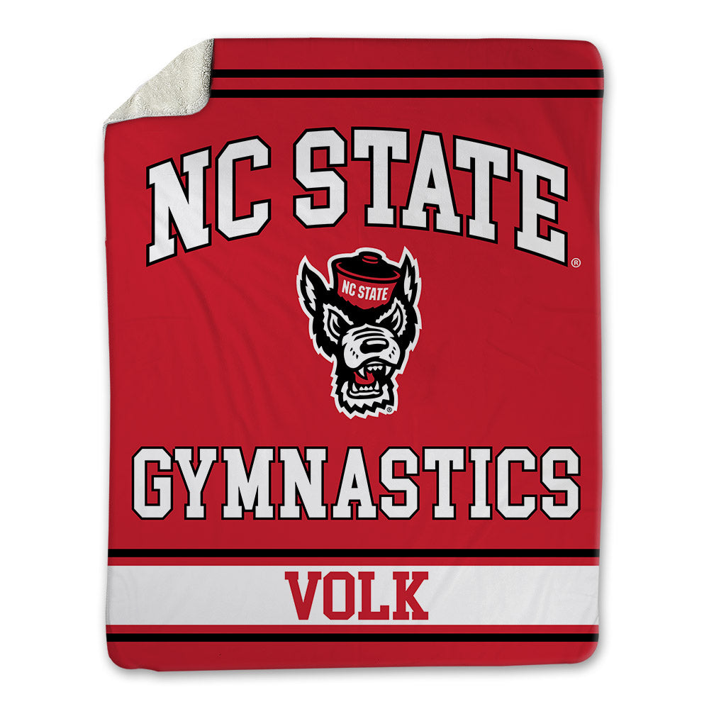 NC State - NCAA Women's Gymnastics : Caroline Volk - Blanket-0