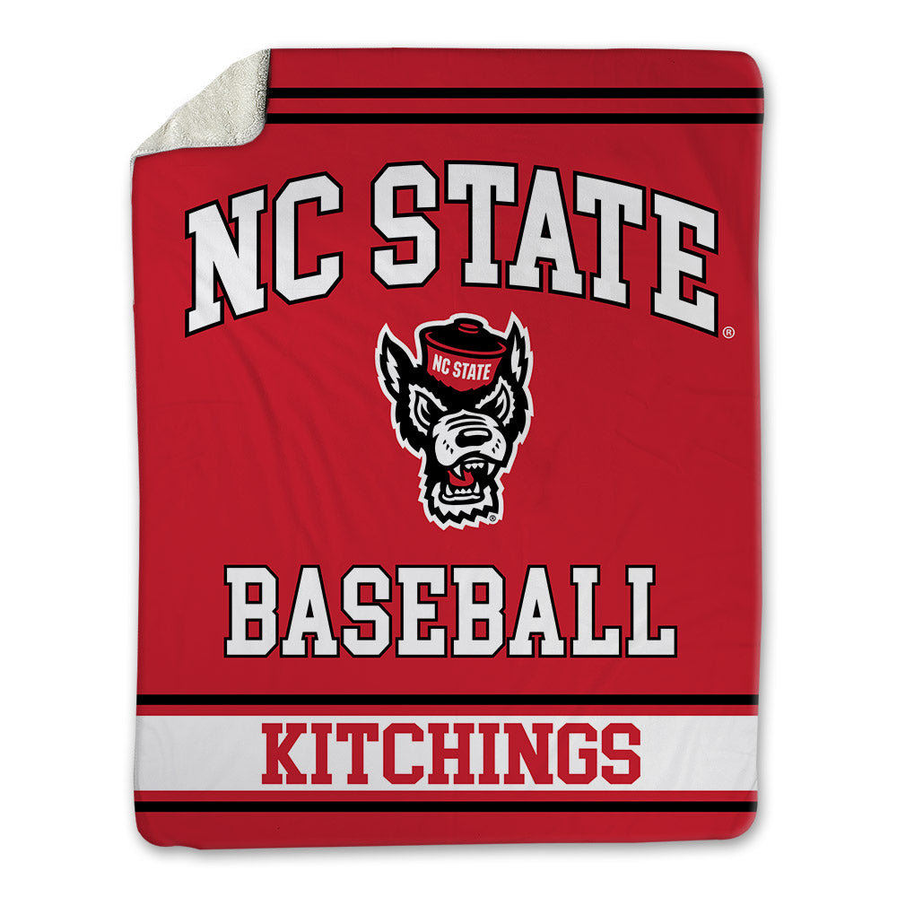 NC State - NCAA Baseball : Aiden Kitchings - Blanket-0